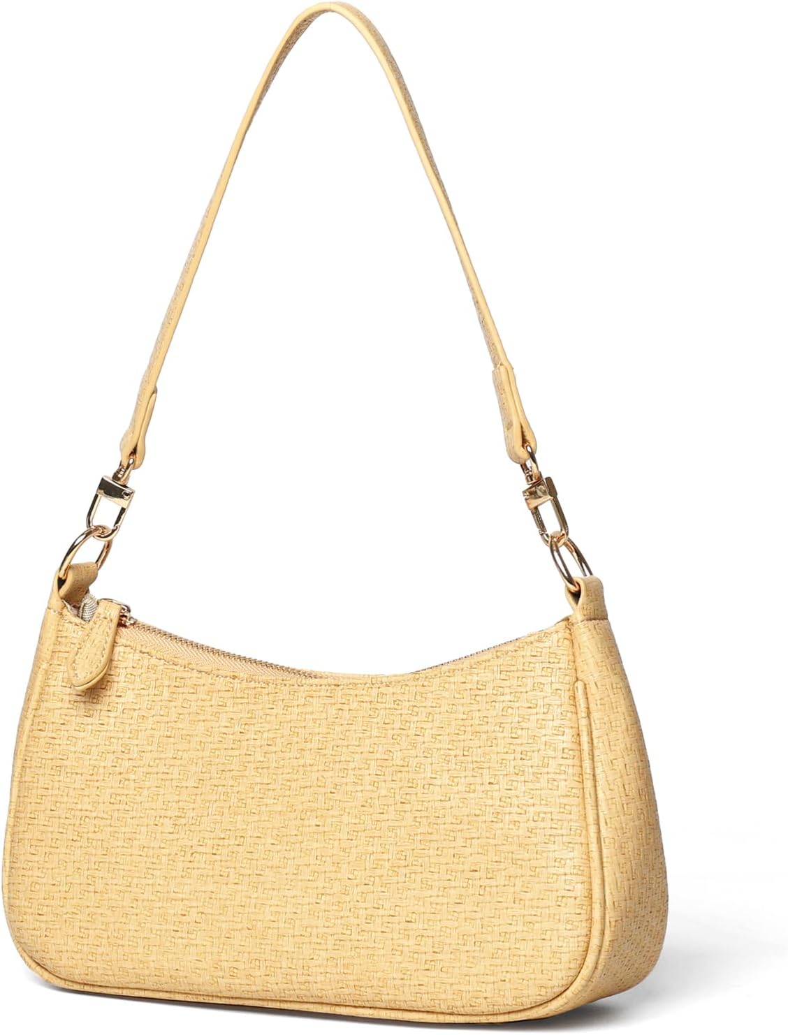 VODIU Clutch Tote Handbags with 2 Removable Straps and Zipper Closure Crossbody Bags Shoulder Purse Handbag for Women