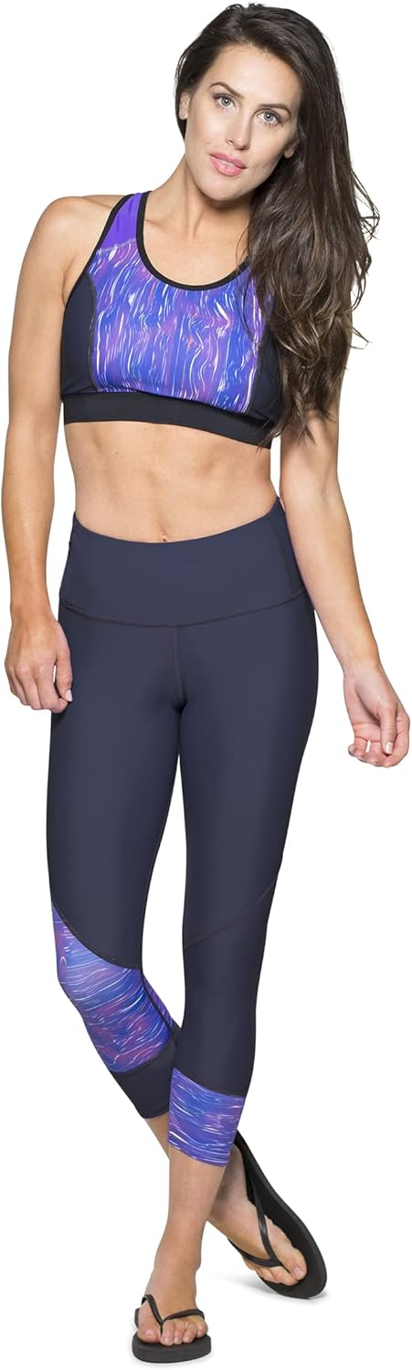 Tuga Women's Swim Legging, UPF 50+ Sun Protection Swimwear, Made in USA
