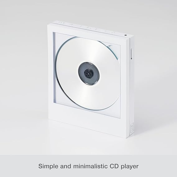 km5 Bluetooth CD Player Instant Disk Audio-CP1 (Black)