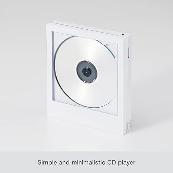 km5 Bluetooth CD Player Instant Disk Audio-CP1 (Black)