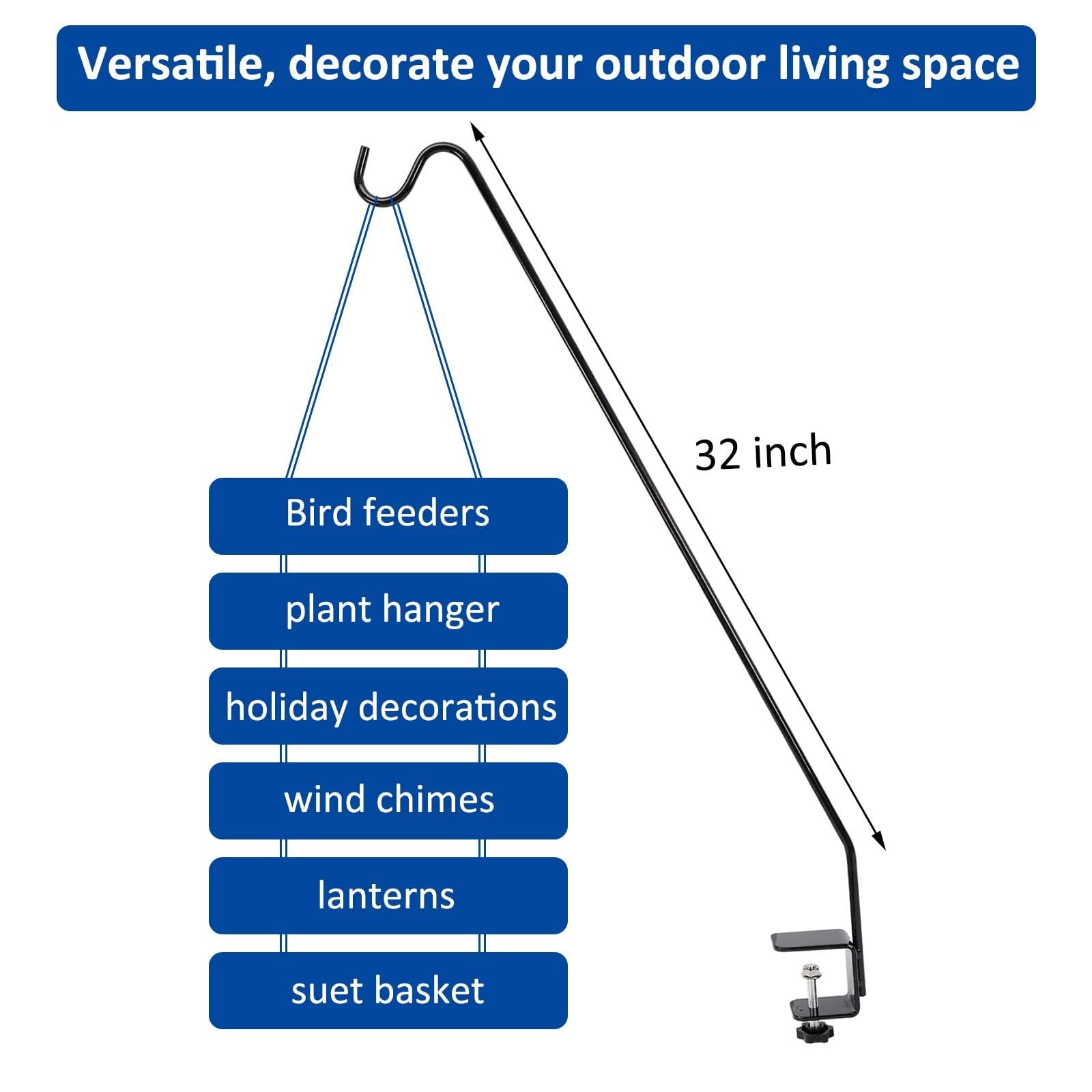 Finderomend 2 Pack of Heavy Duty Deck Hooks, 32