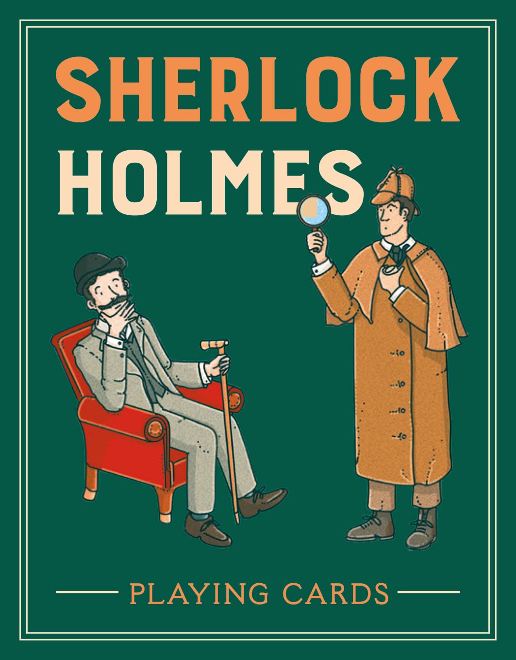 Laurence King Sherlock Holmes Playing Cards, Small