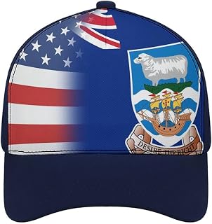 U.S.A. Malvinas Islands Flag Baseball Cap Golf Adjustable Sun Dad Hat Funny Trucker Hats Casual Caps