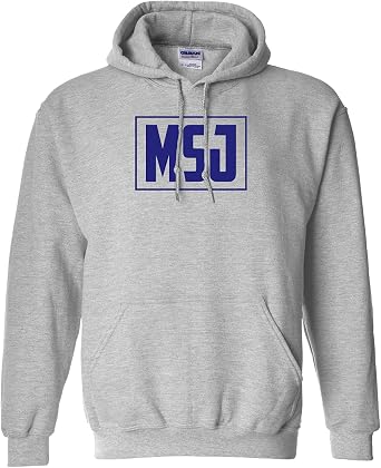 CreateMyTee Mount St. Joseph MSJ Block One Color Unisex Hooded Sweatshirt - MSJU Lions Apparel