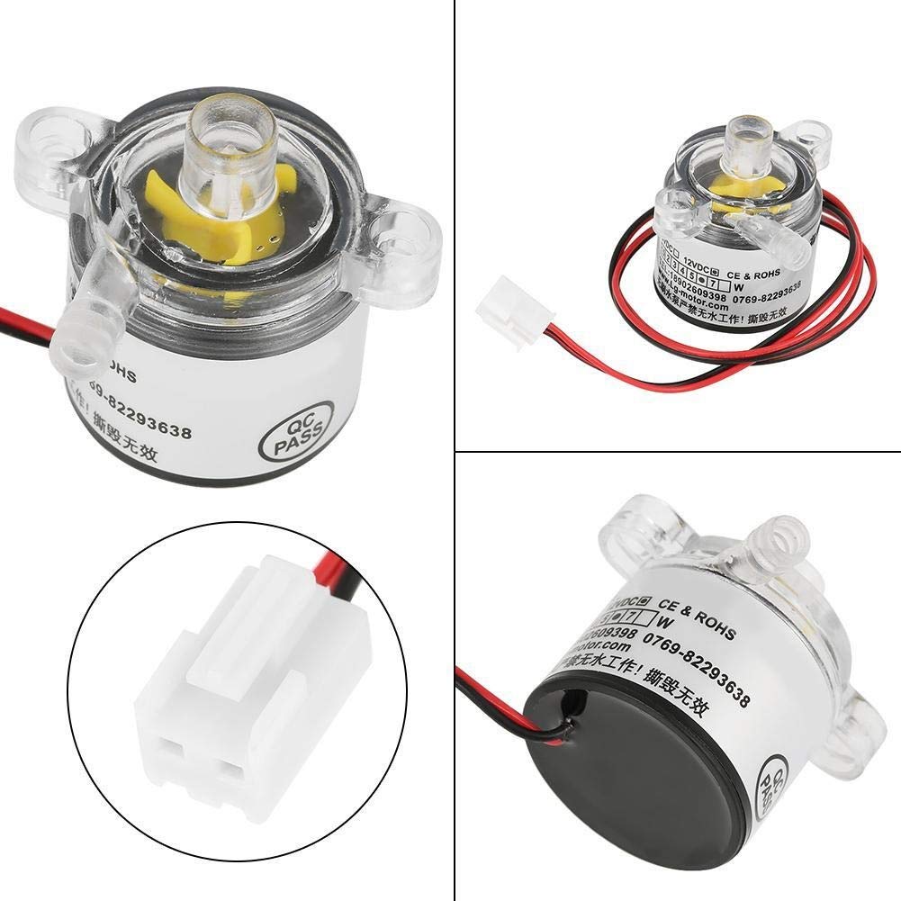 KSTE 1pc Mini DC 12V 6W Bezszczotkowa pompa wodna Bezszczotkowa zatapialna pompa wodna 2 litry/min