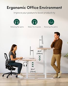 【新品未開封】Cubicubi 昇降デスク Amazon.com: CubiCubi 40 x 24 Small One-Piece Standing Adjustable