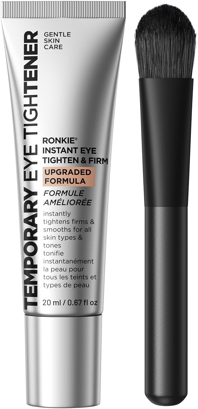 RONKIE Instant Firm Eye Tightener: Upgraded Formula for Women Helps Reduce Eye Bags Puffiness and Wrinkles in 3-5 Minutes When Time Matters 0.67 oz