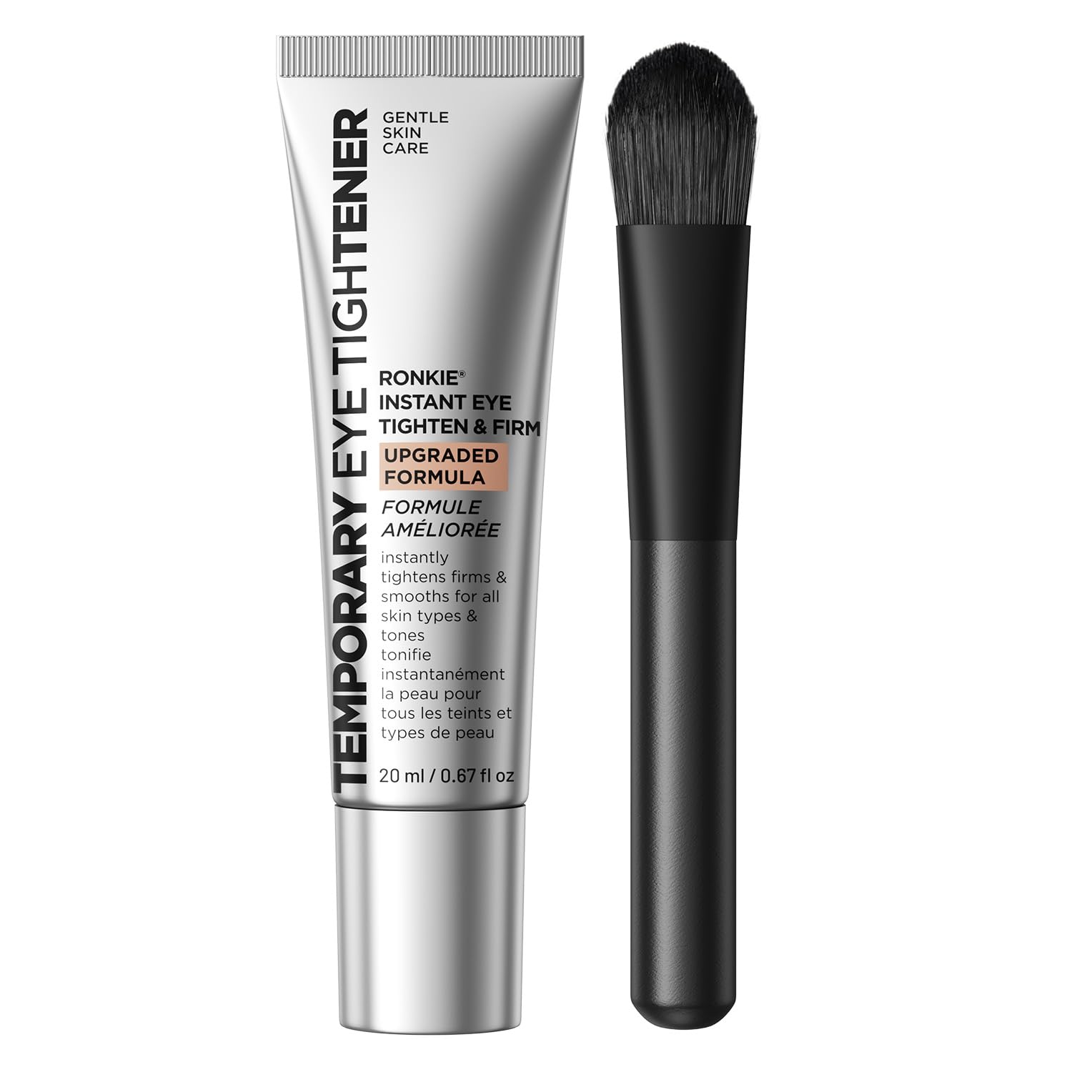 RONKIE Instant Firm Eye Tightener: Upgraded Formula for Women Helps Reduce Eye Bags Puffiness and Wrinkles in 3-5 Minutes When Time Matters 0.67 oz