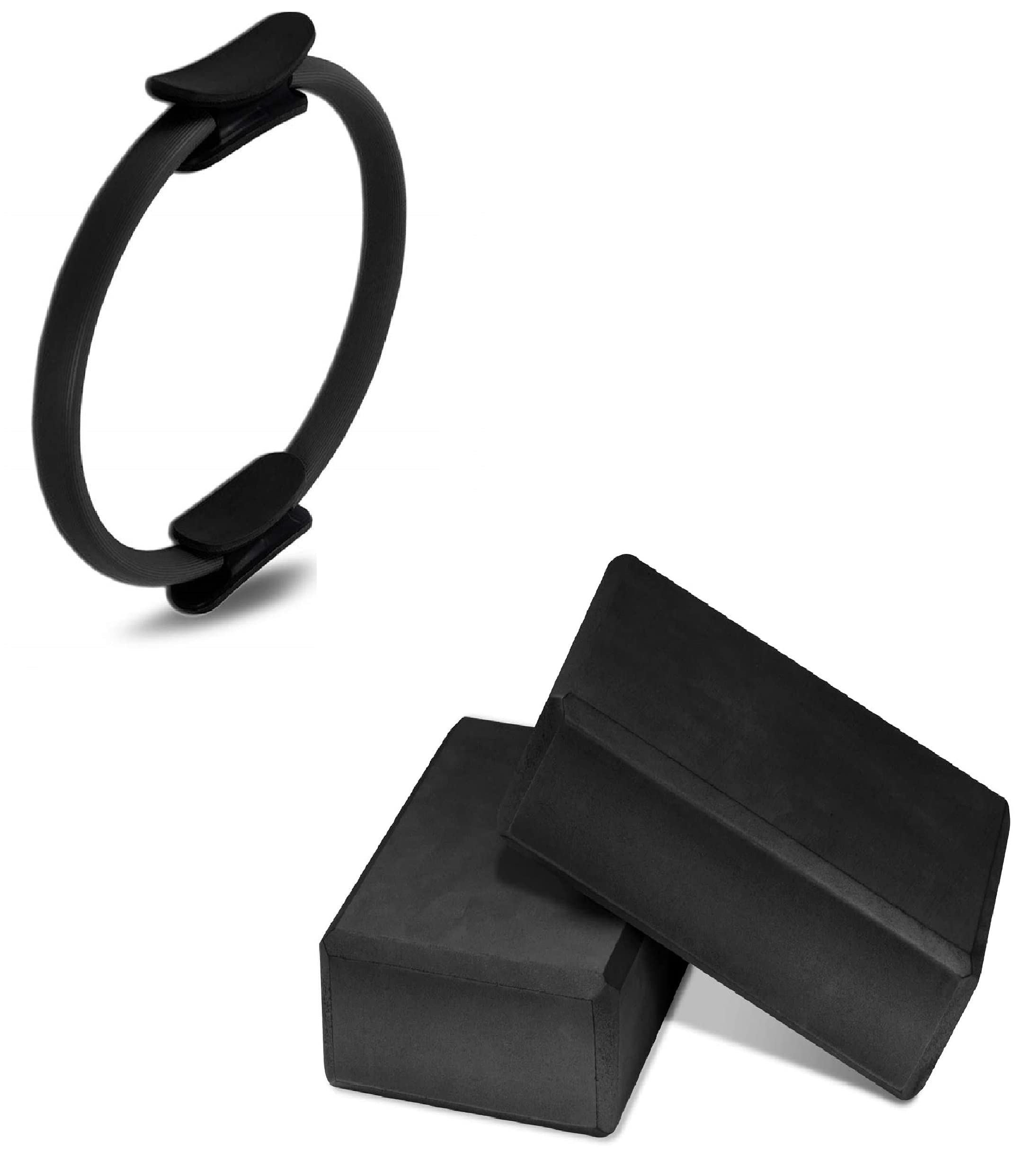 GOCART WITH G LOGO Home Gym Exercise and Yoga Equipment Set (Black:-Yoga Ring,Yoga Block Pair) (B0966F78N1) Amazon Price History, Amazon Price Tracker