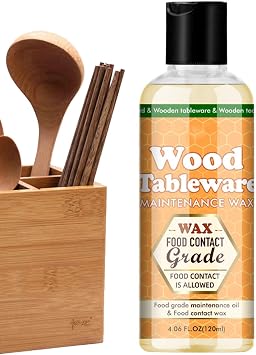 Wood Cutting Board Wax, Wood Kitchen Tool Oil | Multipurpose Wood Furniture Polishing Wax | 120ml Gentle Wood Polishing Oil, Wood Cutlery, Wood Protective Wax for Cutting Board