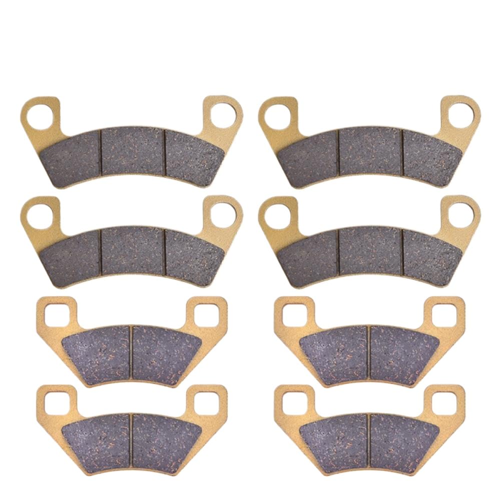Pastillas De Freno Delanteras Y Traseras De Cerámica Compatibles Con Arctic Cat Wildcat Sport 700cc Side By Side 2018 2019 Incluyendo LTD(Ceramic 1 Set)