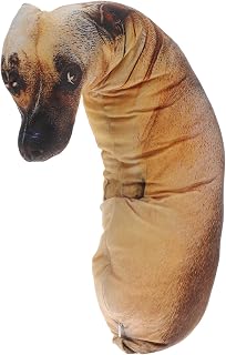 Veemoon Bonitinho Travesseiro De Pelúcia Brinquedos Animais De Porristas Brinquedo De Pelúcia Realista Cachorrinho Fofo Poochita Cachorro De Pelúcia Artificial Boneca Bebê 3D O Cachorro