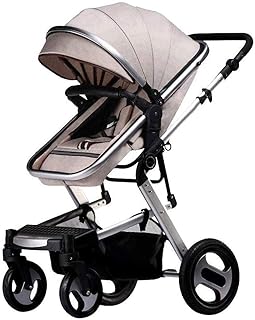 beige pram