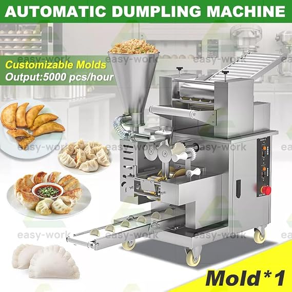 Commercial Automatic Handmade Dumpling Gyoz Samosa Maker PastryMaking Machine