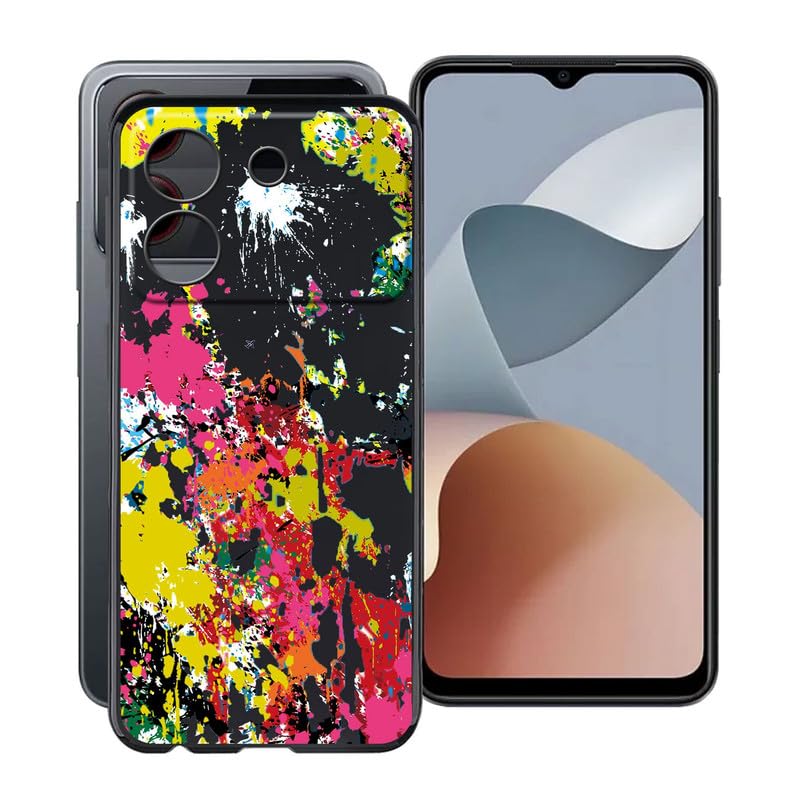 Custodia Morbida In Silicone TPU Per ZTE Blade A54 - 2 Pezzi Ultra Sottile Antigraffio - Camelia