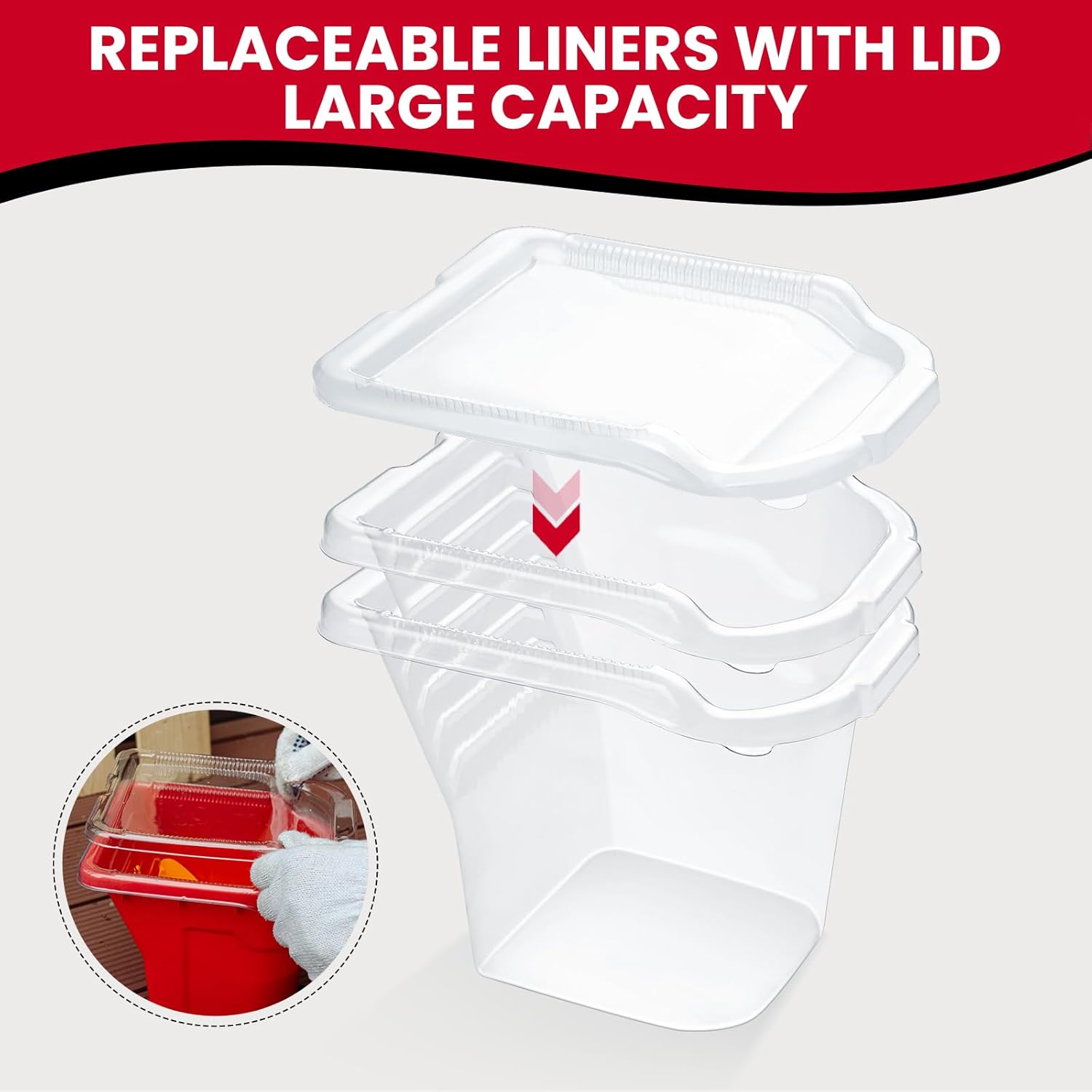 Mister Rui Hand Held Paint Bucket Kit 12 Pcs with Magnetic Holder, No-Drip Edge & Quick Liners, Paint Cup Includes 4" Foam Rollers, 2" Brush, Adjustable Handle for Trim & Detail Work