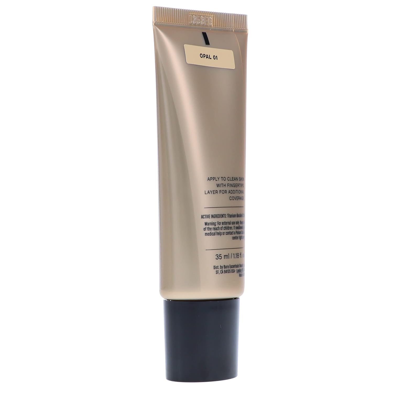 bareMinerals Complexion Rescue Tinted Hydrating Gel Cream, Opal 01, 1.18 Ounce