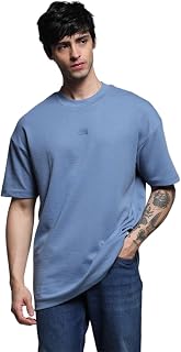 JACK & JONES Men's Solid Slim Fit T-Shirt