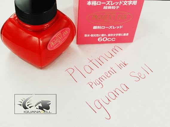 Platinum Fountain Pen, Bottle Ink, Rose Red, INKG-1500 20.2 fl oz 60 ml