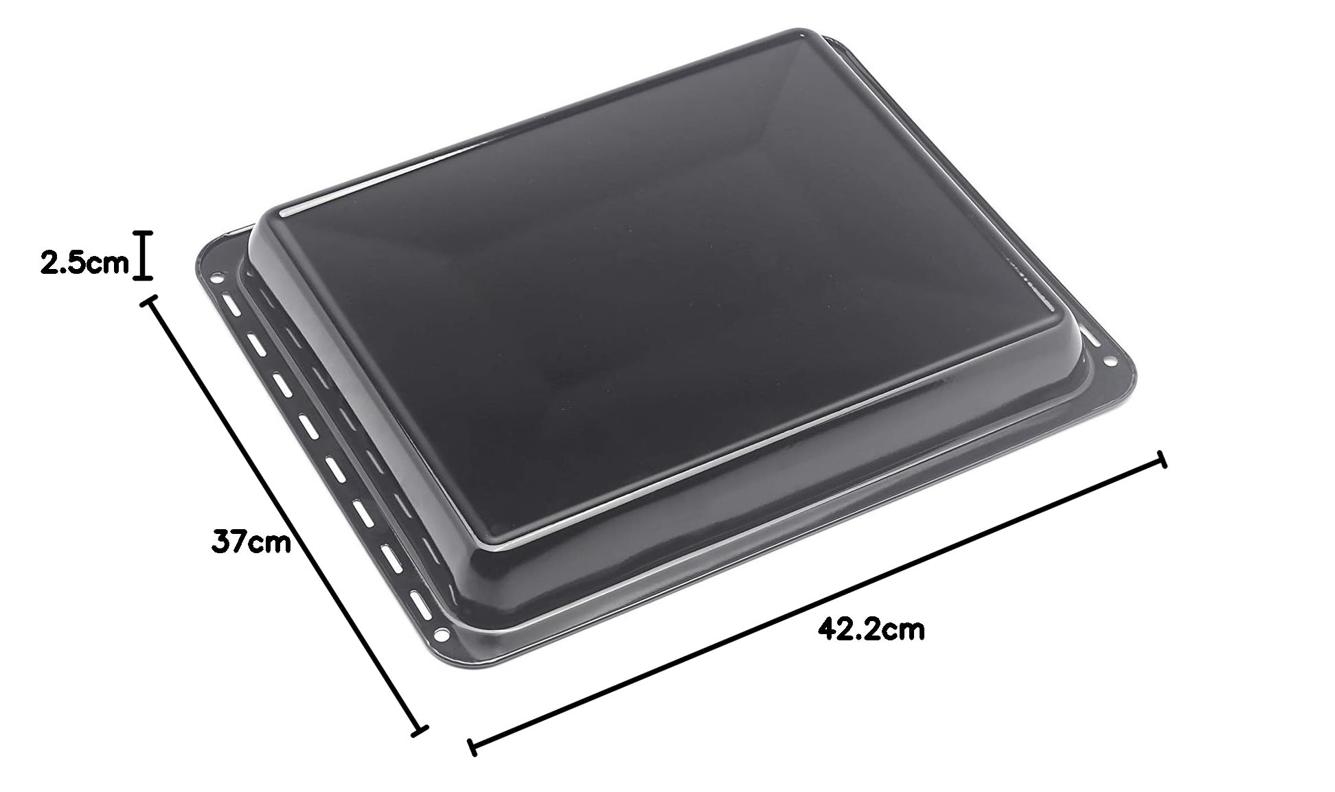 UNIQDEALZ 422x370x25 mm Backblech Fettpfanne für Electrolux AEG Juno Zoppas Zanussi Teile Nr. 3531939233/353193921-7