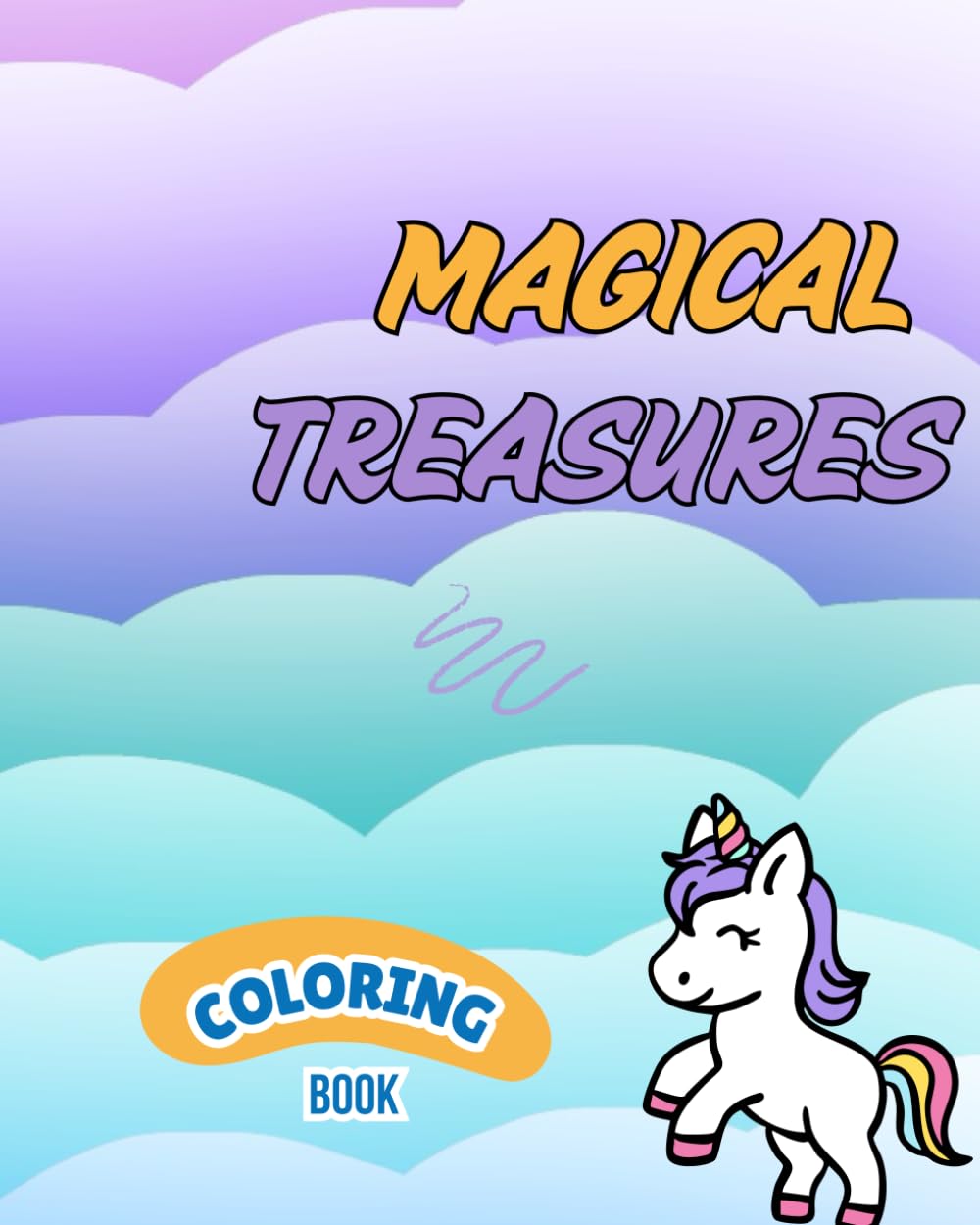 Magical Treasures: Coloring Book