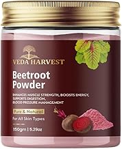 Beetroot Powder For Face, Skin & Hair | Rich In Antioxidants | Lip Care | Drinking | Eating | Immunity | Pre -Workout | Natural Brightening, Anti-Aging & Glowing Complexion (150 gm)