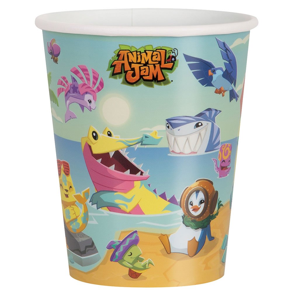 Animal Jam Party Paper Cups, 9 oz, 8 Ct.