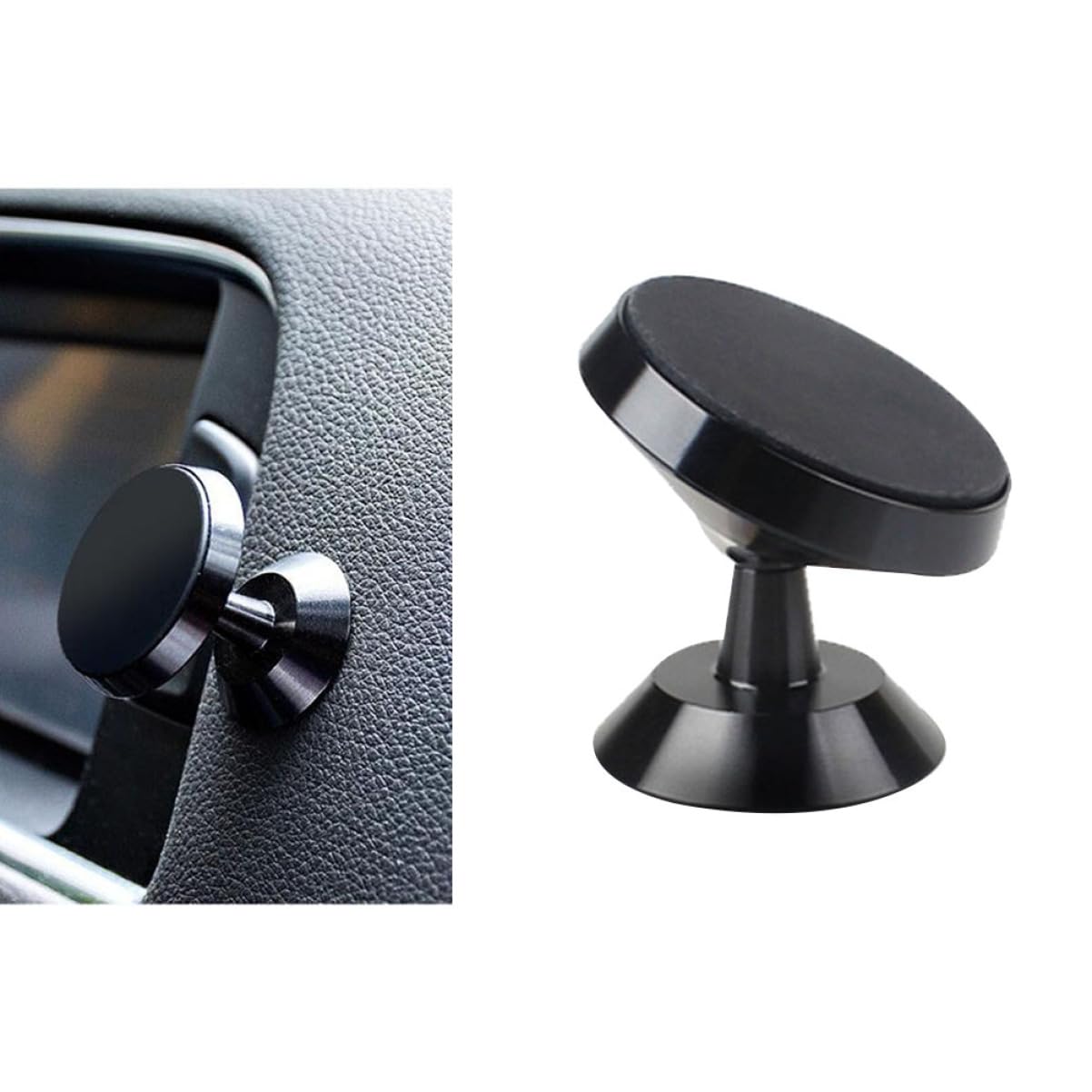 Housoutil 6 Stück 360 Handy Ständer Handy Autohalterung Magnetische Autohalterung Handyhalterung Für Das Auto Im Auto