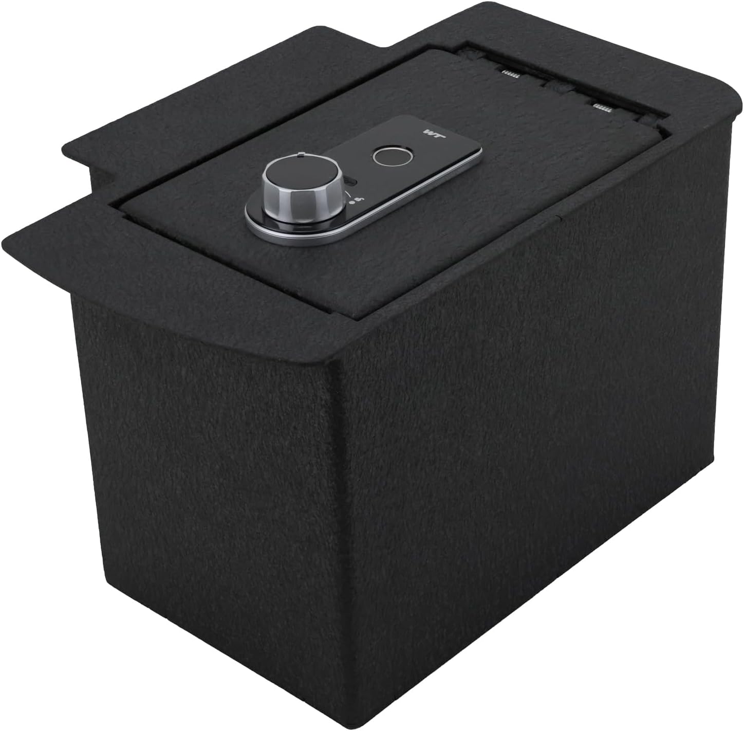 Center Console Safe Vault - KEREN Console Gun Safe Box Compatible with Toyota Tacoma 2005-2015, with Fingerprint Lock