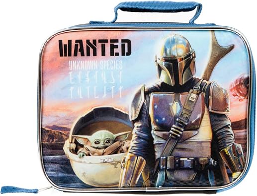 Bioworld Star Wars Mandalorian Grogu Kids Lunchbox