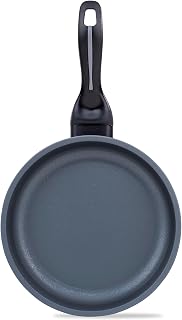 Barazzoni Pfanne Ø 28 cm, Keramikbeschichtung, Made in Italy, Induktion + Gas mit Scheibe Full Induction, PFAS frei, Linie Kéramos