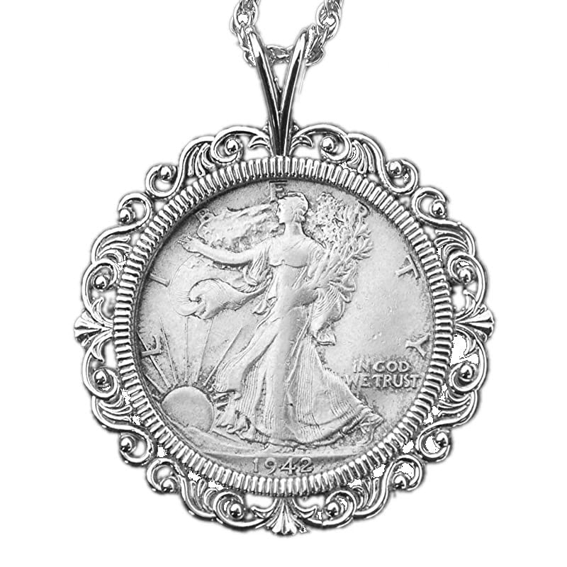 US 1942 Walking Liberty Half Dollar 90 
