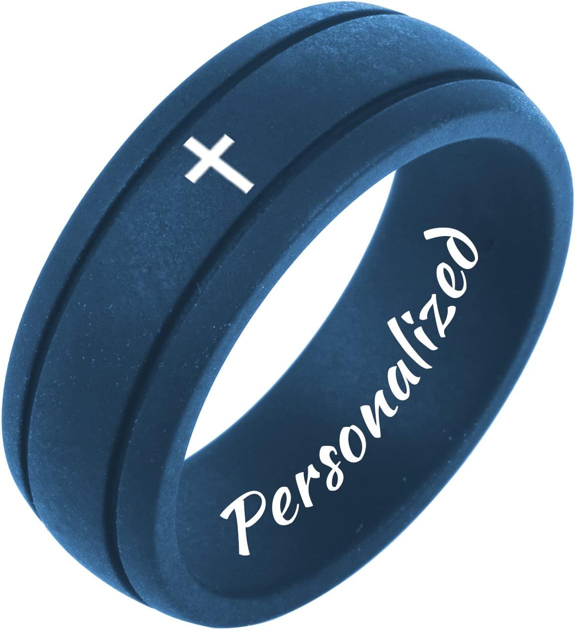 QINGDUO 8MM Breathable Rubber Double Groove Type Silicone Christian ...