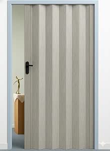 Robustline PVC Folding Door Accordion Room Divider with Lock & Handle ...