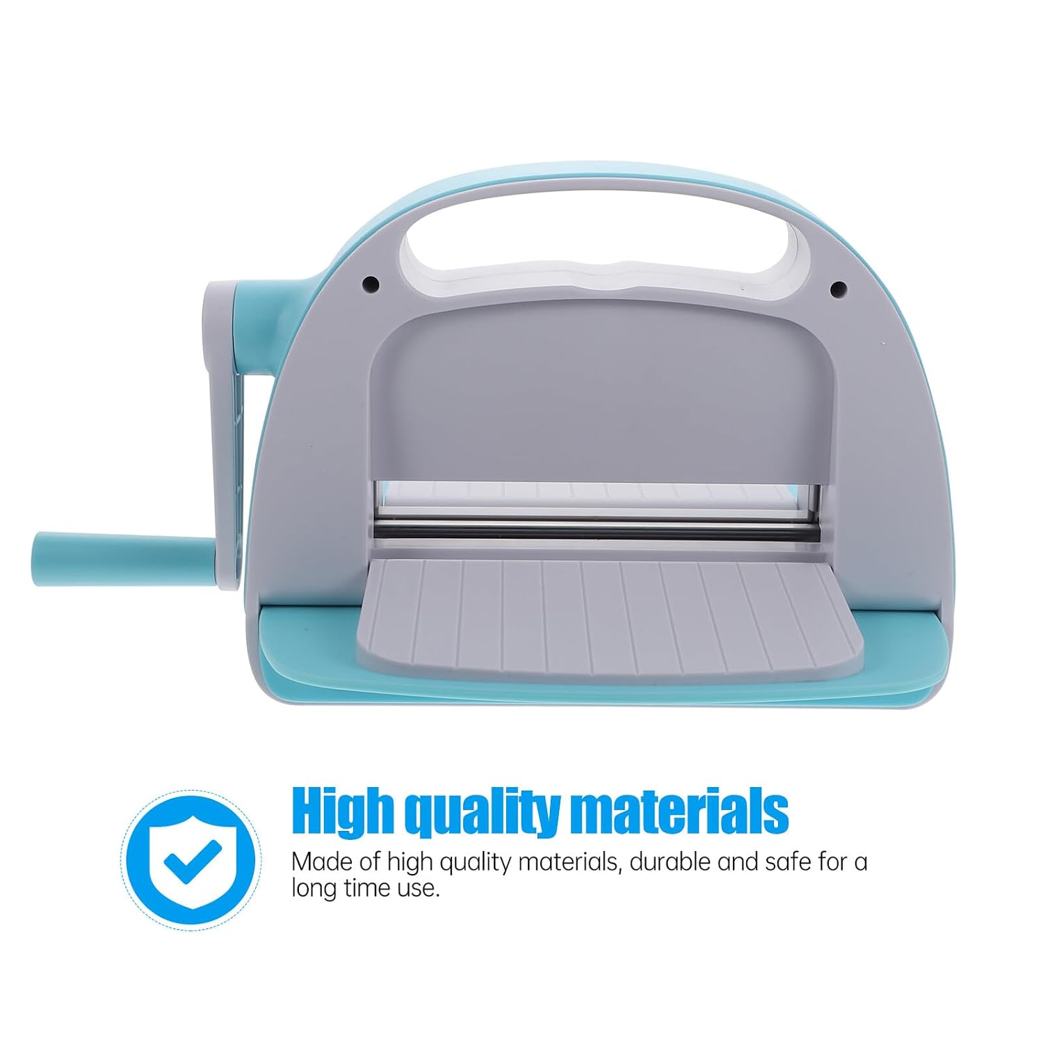 Manual Large Die Cutting Embossing Machine for Paper Crafting Scrapbooking DIY Art Projects Suitable for Hand-Made Cards Photo Albums Scrapbooks and Creative Home