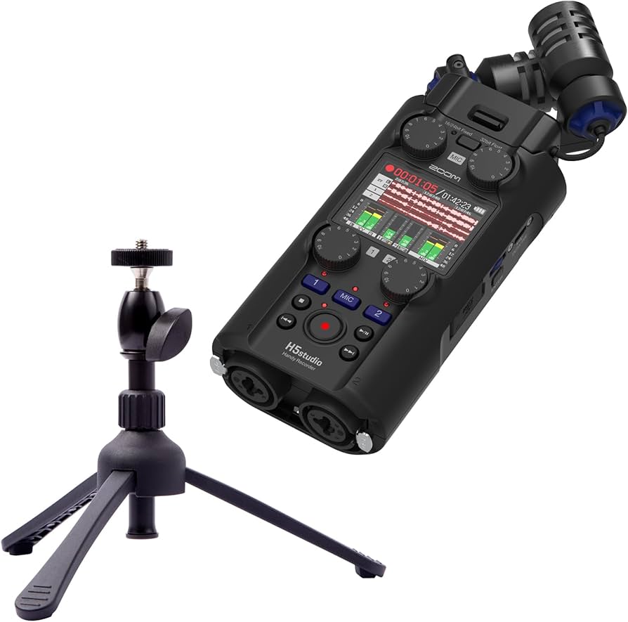 Amazon.co.jp: 【セット買い】ZOOM H5studio ハンディレコーダー