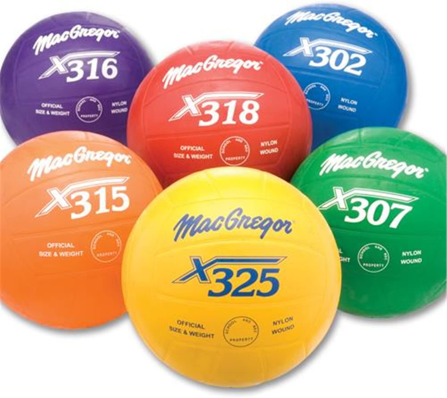 Multicolor Volleyballs (PAC)