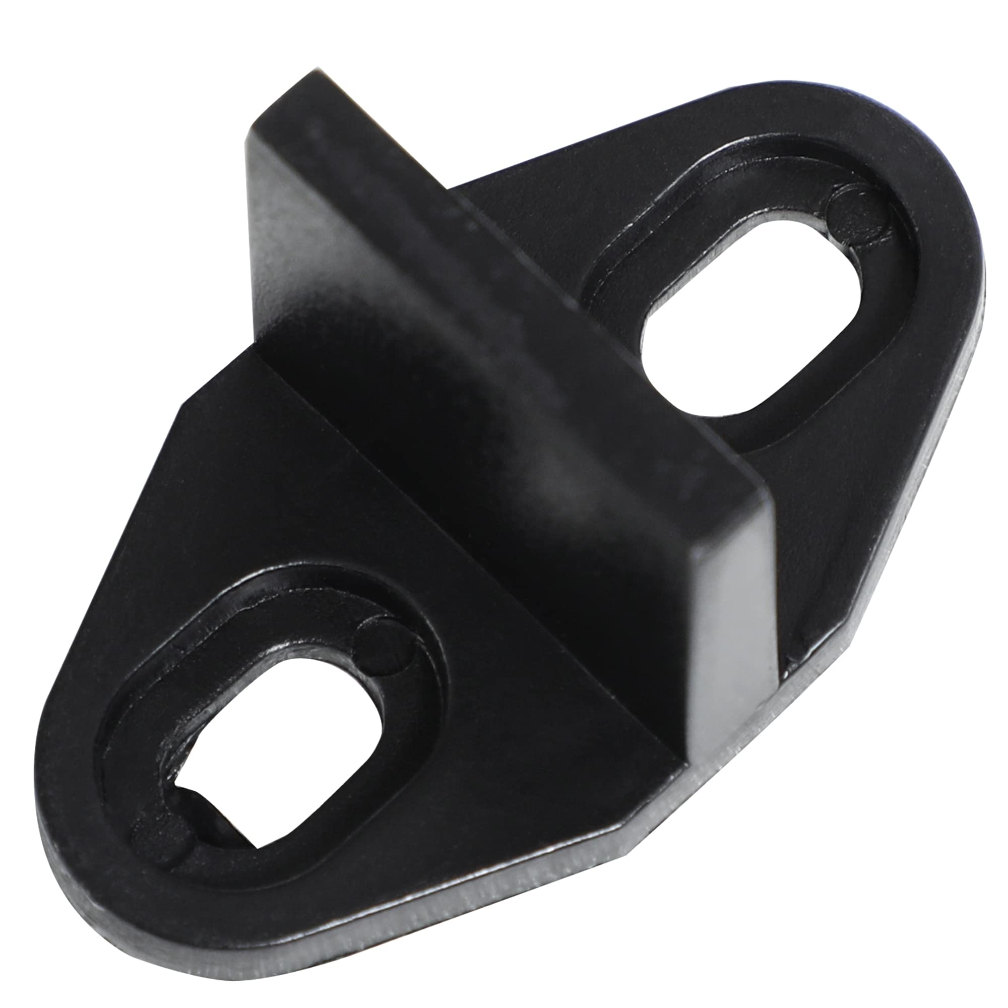 HOMCOM Kit Porta Scorrevole con Binari, Fermi e Guide, Kit per Porte Scorrevoli in Acciaio al Carbonio, 200x40x0.6 cm, Nero