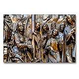 Wasserfest, der Leinwanddruck kann feucht abgewischt werden und ist dadurch auch für Staub-Allergiker geeignet.