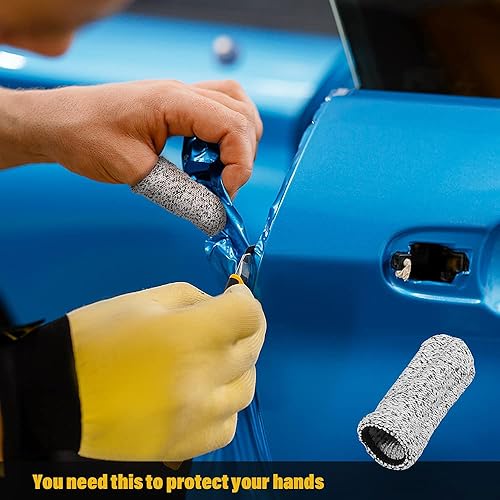 Miniatura 9 de Kit de envoltura de película protectora para automóvil, raspador de esquina, limpiaparabrisas de agua, cortador de cuchillas, pintura de automóvil,