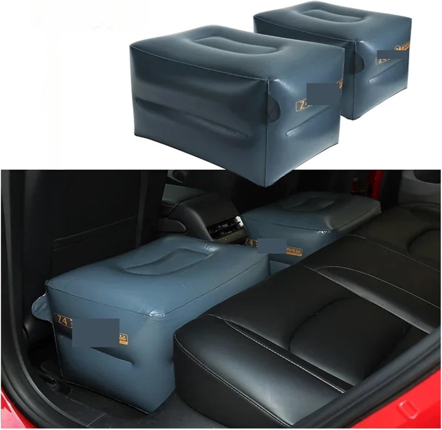 Car Air Bed Car Travel Inflatable Mattress Air Bed Back Fit for Seat Universal Rear Clearance Pad Gap Padding Long Distance Camping Artifact Universal(Q1)