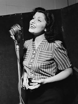 Lily Ann Carol Namerican Singer Photograph By William P Gottlieb C1946 Poster Print by 24 x 36