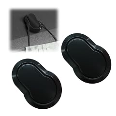YoRise 2PCS Car Mini Hooks Carbon Fiber Strong Self-Adhesive Auto Storage Hanging Holder Multifunctional Car Dashboard Organizer Hook