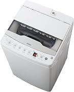 ハイアール(Haier) 洗濯機 6kg 1-3人用 しわケア脱水 槽風乾燥 槽洗浄 お急ぎコース10分 予約タイマー 部屋干し ホワイト JW-HS61D(W)