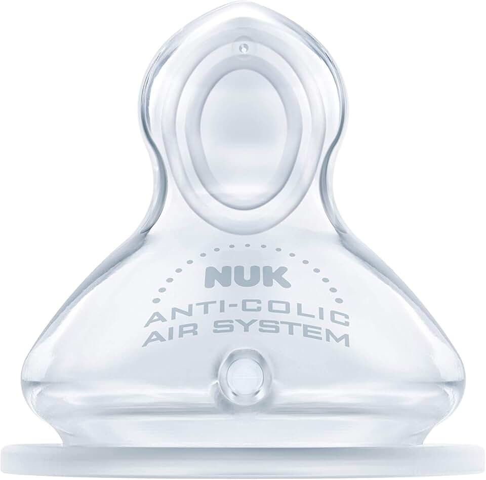 NUK Bico Fc Advanced Silicone Liq. Média Consistência S1 - Tam 1 (0-6 Meses)-Tamanho M