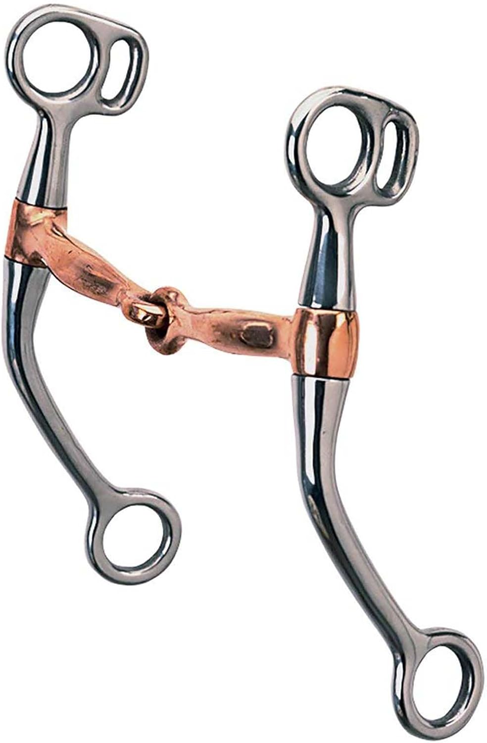 Horse English Western Tom Thumb 5-1/2" Copper Mouth Snaffle Horse Bit 35416