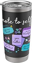 Note To Self You Matter Suicide Prevention Awareness Stainless Steel Insulated Tumbler
