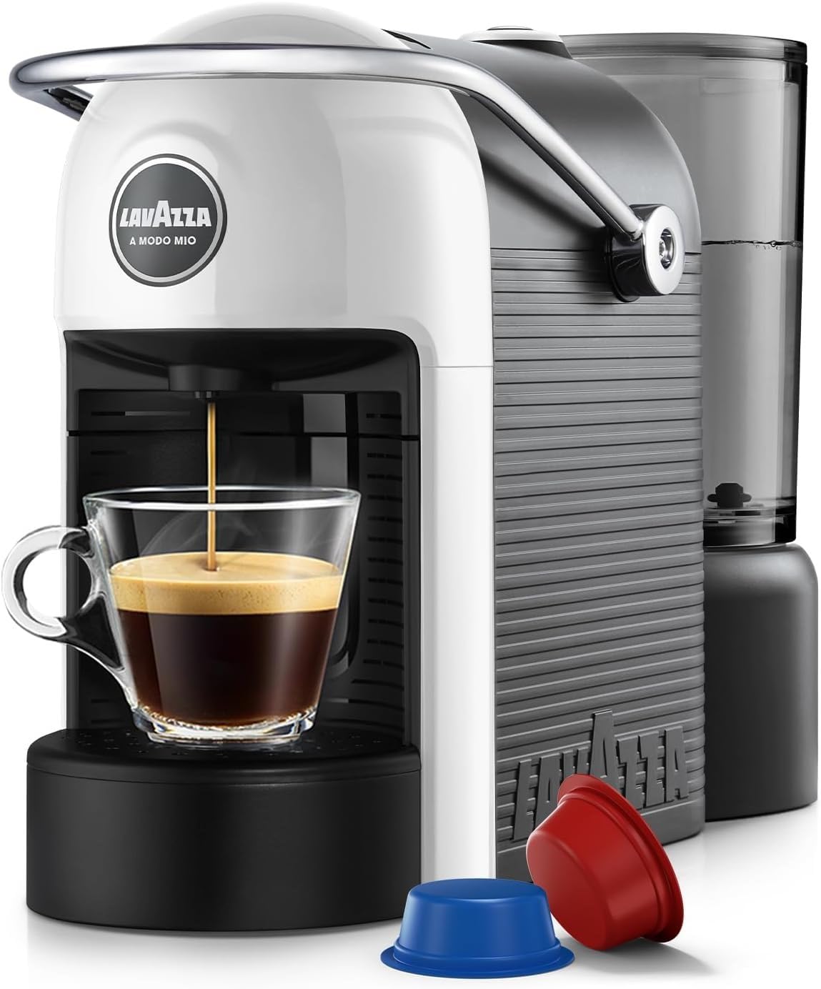 Lavazza, A Modo Mio Jolie EVO, Coffee Capsule Machine, Made from 36% Recycled Plastic, Compatible...