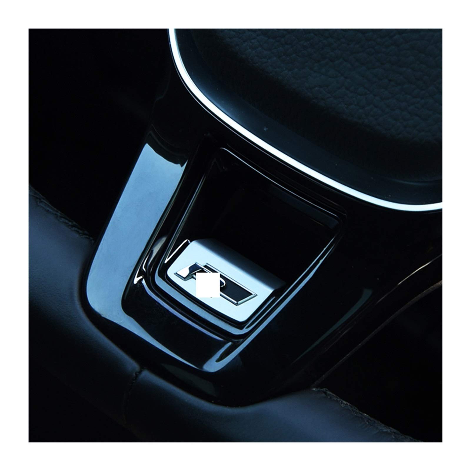 Car R Mark Line Garniture du Volant Autocollant for VW Golf 7 Golf 7.5 MK7 Arteon Passat B8 Accessoires DaJiKan (Color Name : Black)