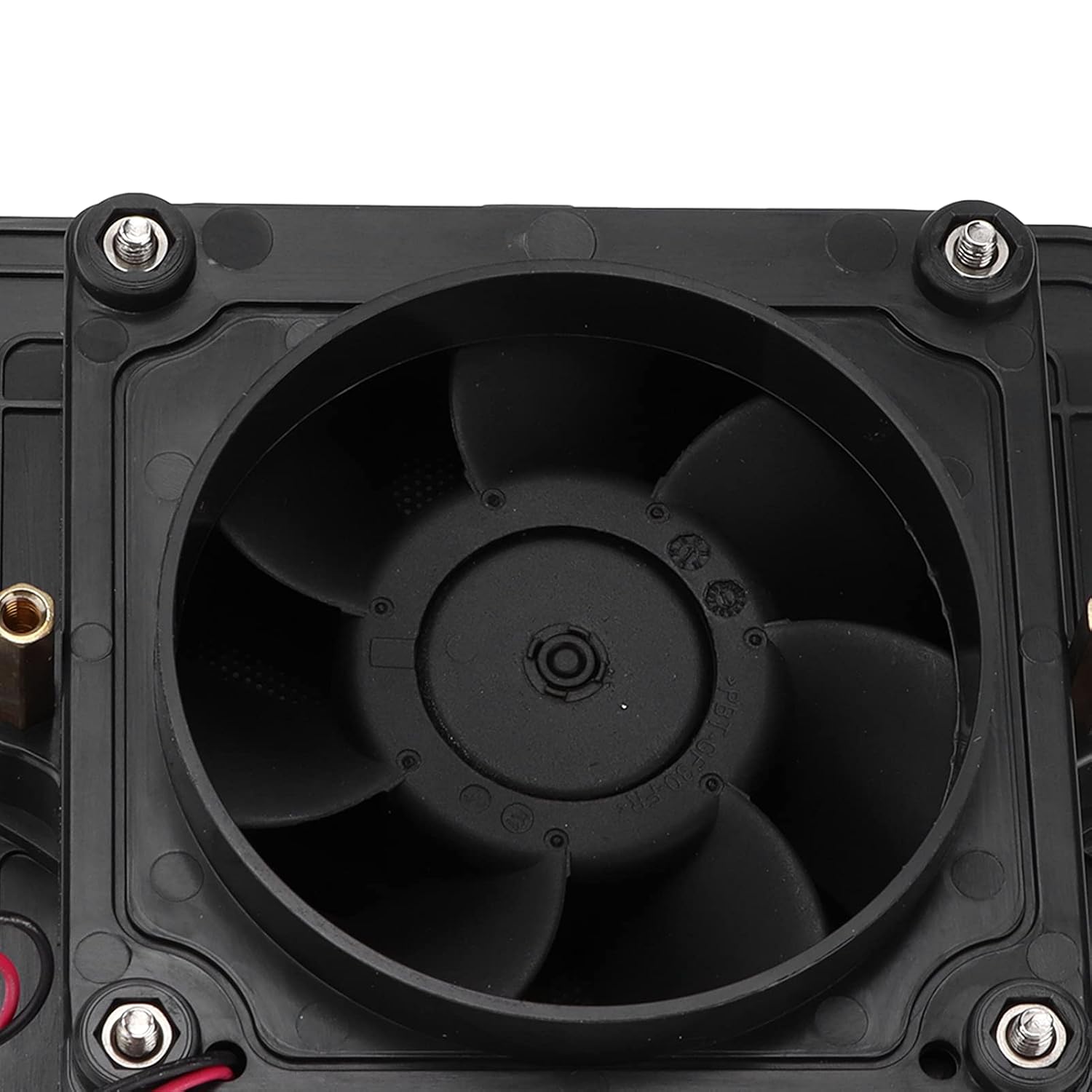 Tissting RV Side Air Vent Fan with Motor 7 Blades,12V Side Air Ventilation Blade Exhaust Vent Fan Cooling Fan One Way Side Strong Wind Air Exhaust Fan for Car RV Trailer Boats Caravan